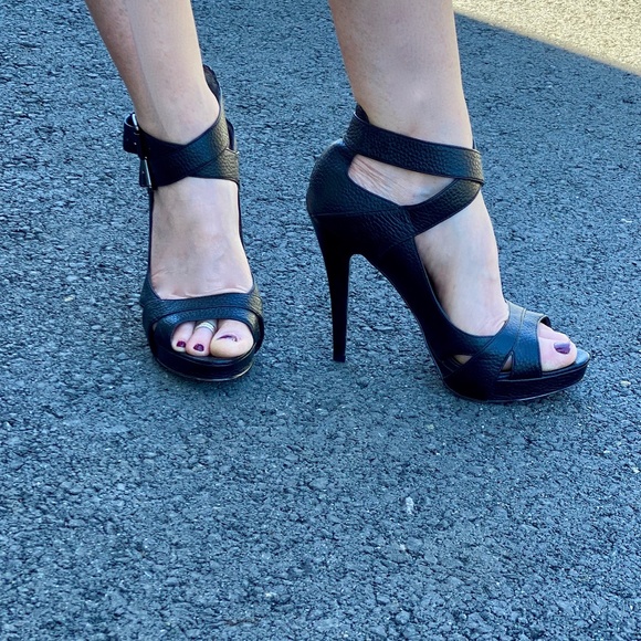 Charles David Shoes - Charles David Double Strap Platform Stiletto’s